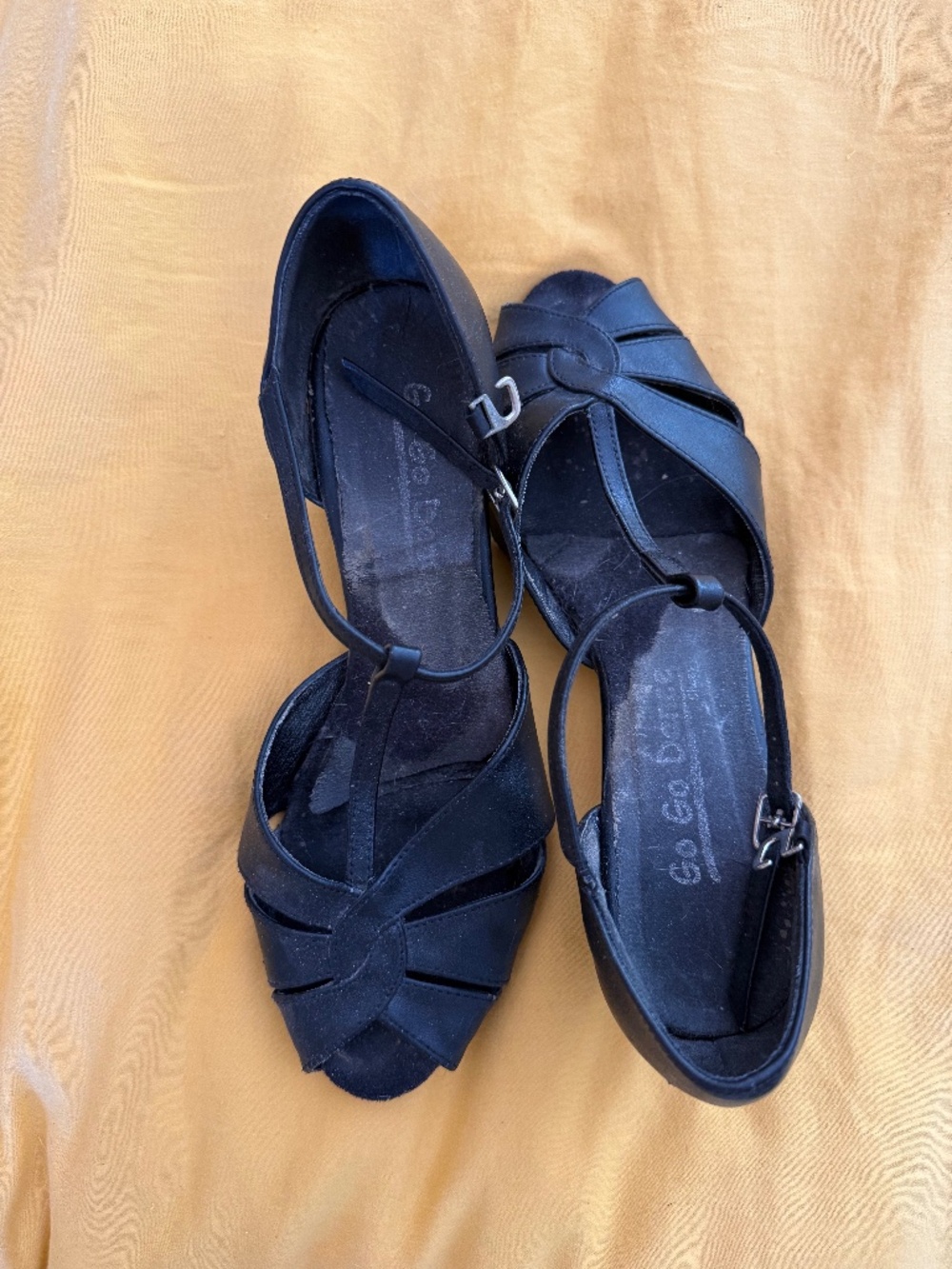 Super Comfortable Black Ballroom Dance Shoes